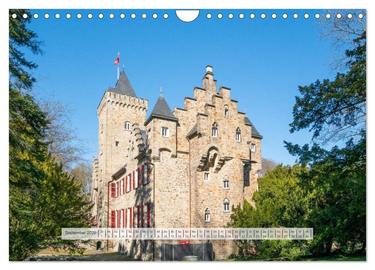Produktbild: Ritterwelten an der Ruhr (Wandkalender 2026 DIN A4 quer), CALVENDO Monatskalender