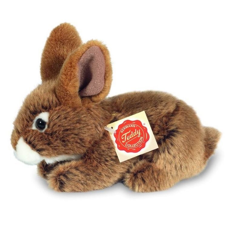 Produktbild: Teddy Hermann 93709 - Hase, Pl&uuml;schtier, braun, 19 cm