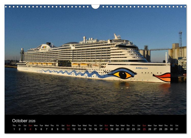 Produktbild: Cruise Southampton (Wall Calendar 2026 DIN A3 landscape), CALVENDO 12 Month Wall Calendar