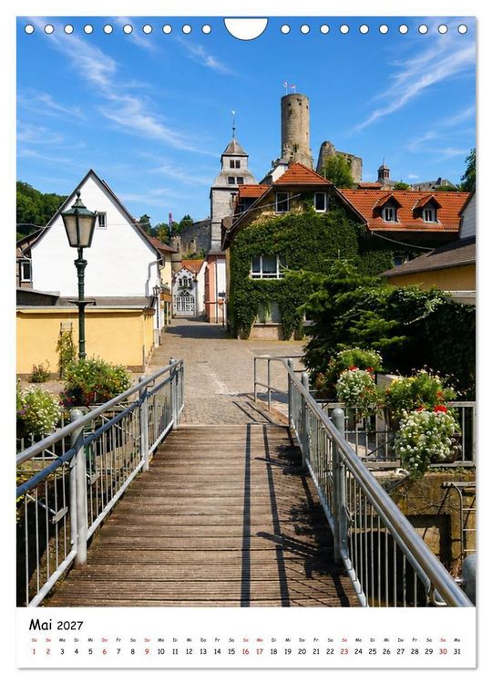 Produktbild: Burgstadt Eppstein (Wandkalender 2027 DIN A4 hoch), CALVENDO Monatskalender