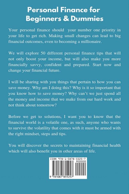 Produktbild: Personal Finance for Beginners & Dummies