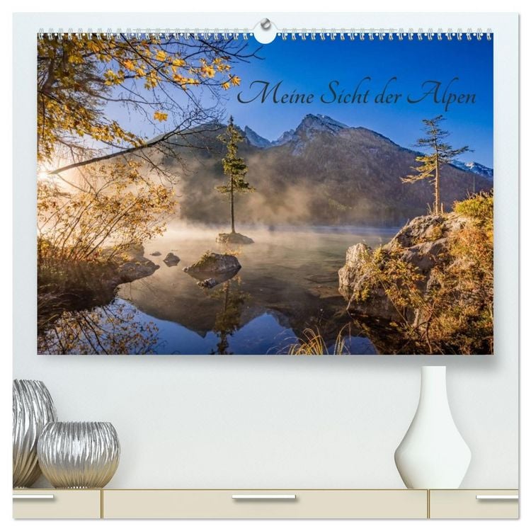 Produktbild: Meine Sicht der Alpen (hochwertiger Premium Wandkalender 2026 DIN A2 quer), Kunstdruck in Hochglanz