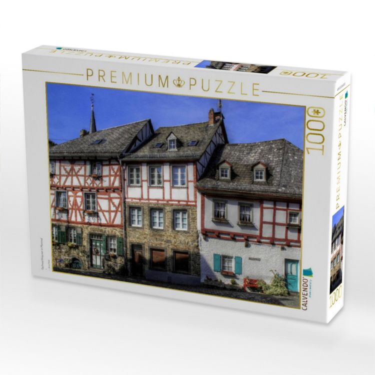 Produktbild: CALVENDO Puzzle Fachwerkh&auml;user in Monreal | 1000 Teile Lege-Gr&ouml;&szlig;e 64x48cm Foto-Puzzle f&uuml;r gl&uuml;ckliche Stunden