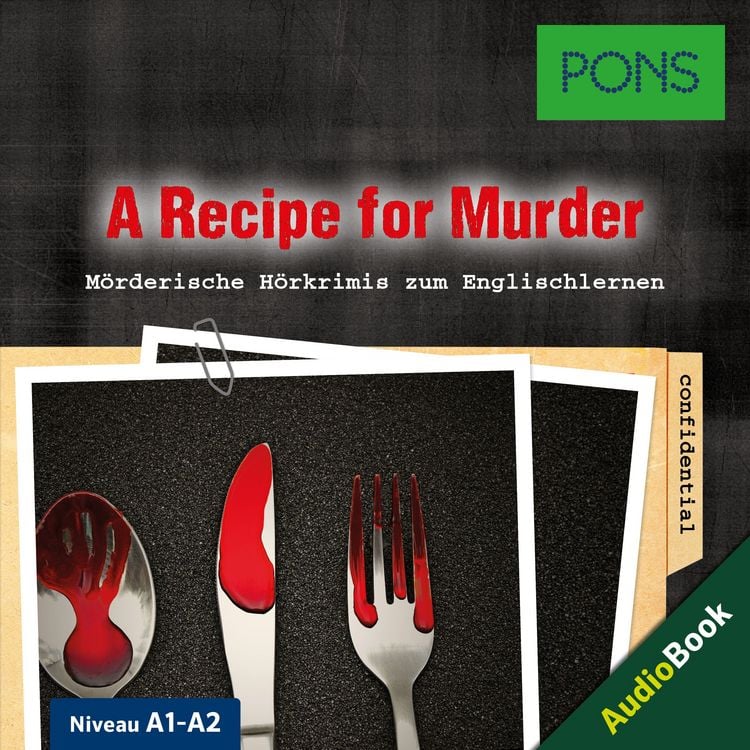 Produktbild: PONS H&ouml;rkrimi Englisch: A Recipe for Murder
