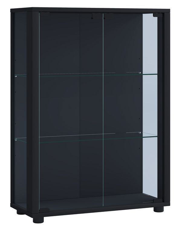 Produktbild: Holz Glas Stand Vitrine Sammelvitrine Sintalo