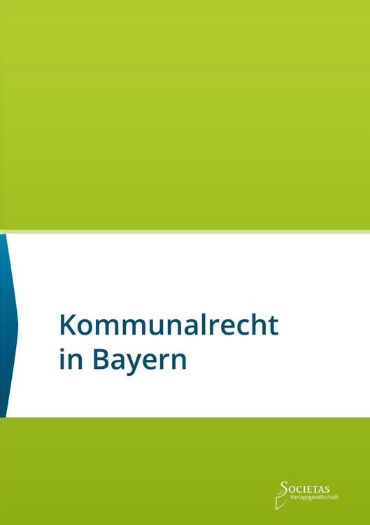Produktbild: Kommunalrecht in Bayern