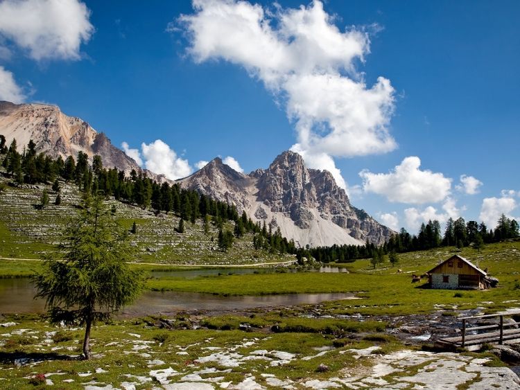 Produktbild: CALVENDO Puzzle Auf der Fanes Alm | 1000 Teile Lege-Gr&ouml;&szlig;e 64x48cm Foto-Puzzle f&uuml;r gl&uuml;ckliche Stunden