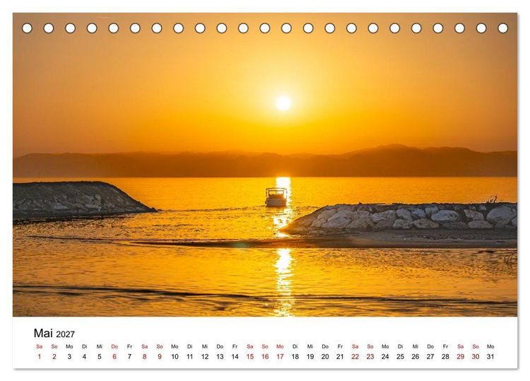 Produktbild: Magische Sonnenunterg&auml;nge (Tischkalender 2027 DIN A5 quer), CALVENDO Monatskalender