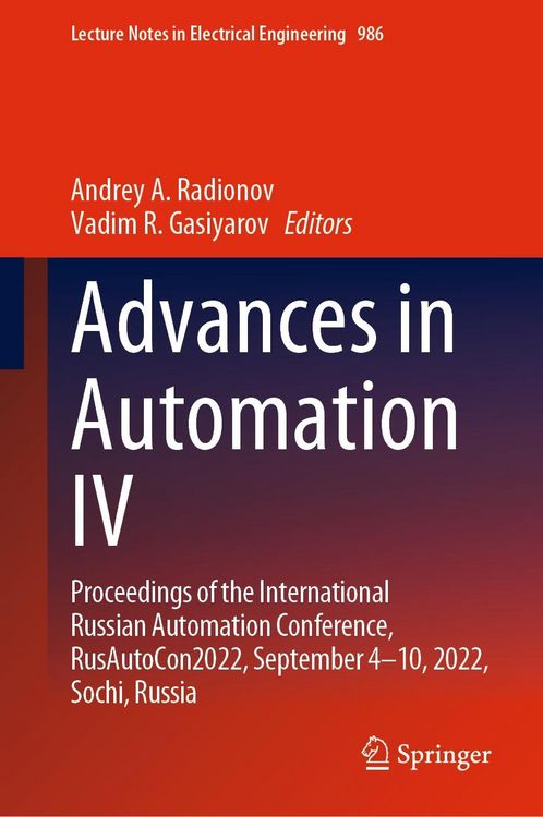 Produktbild: Advances in Automation IV