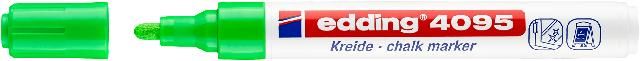 Produktbild: edding 4095 Kreidemarker hellgr&uuml;n