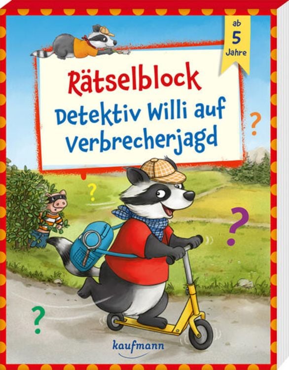 Bild vom Artikel Rätselblock - Detektiv Willi auf Verbrecherjagd vom Autor Laura Lamping