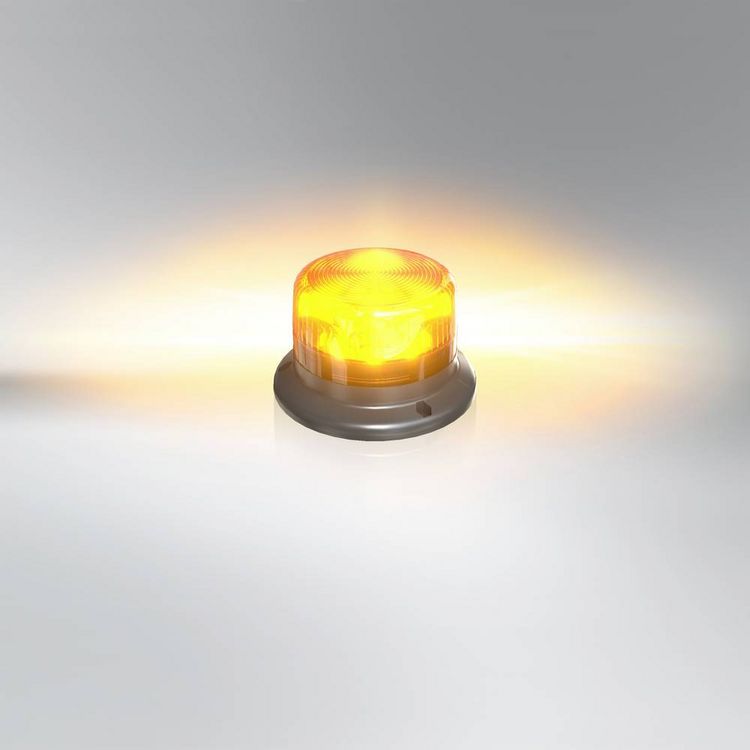 Produktbild: Osram Automotive Rundumleuchte Light Signal LED Beacon Light RBL102 12 V, 24 V &uuml;ber Bordnetz Schraubmontage Orange