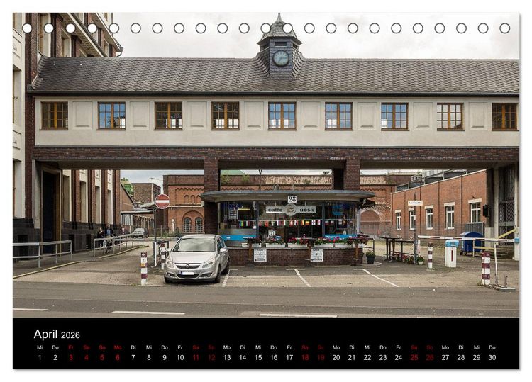 Produktbild: K&ouml;lsche Veedelskultur. B&uuml;dchen, Kioske und Trinkhallen. (Tischkalender 2026 DIN A5 quer), CALVENDO Monatskalender