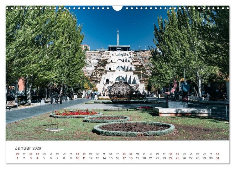 Produktbild: Armenien - Wo die Geschichte ihre Stimme erhebt (Wandkalender 2026 DIN A3 quer), CALVENDO Monatskalender