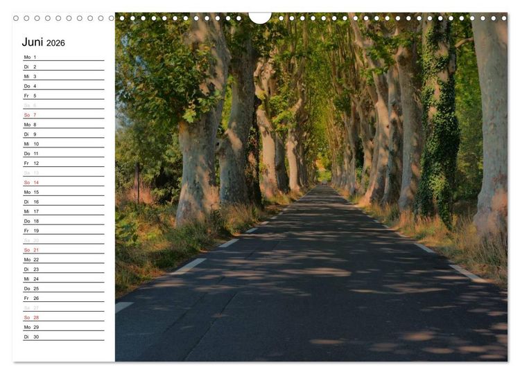 Produktbild: Languedoc-Roussillon - unter der Sonne des Midi (Wandkalender 2026 DIN A3 quer), CALVENDO Monatskalender