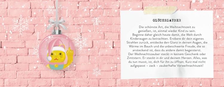 Produktbild: Der geile Schei&szlig; vom Gl&uuml;cklichsein &ndash; Adventskalender