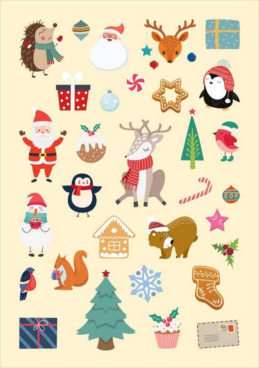 Produktbild: Weihnachtssticker