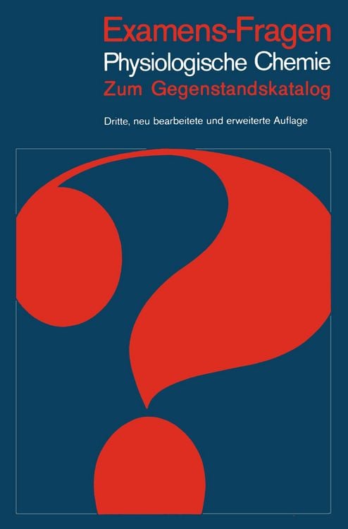 Produktbild: Examens-Fragen Physiologische Chemie