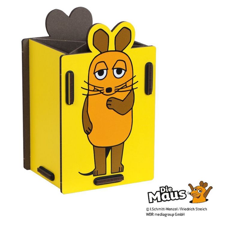 Produktbild: DieMaus Stiftebox Maus