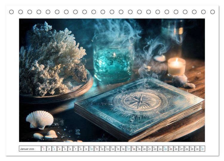 Produktbild: Jenseits des Horizonts (Tischkalender 2026 DIN A5 quer), CALVENDO Monatskalender
