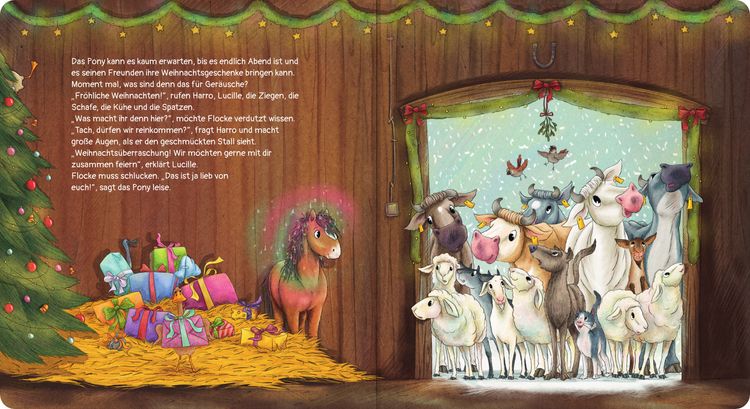 Produktbild: Flocke, das Weihnachtspony