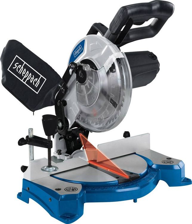 Produktbild: Scheppach HM80L Kapp- und Gehrungss&auml;ge 210mm 30mm 1500W