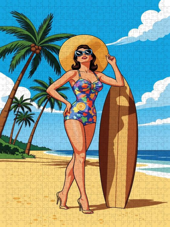 Produktbild: CALVENDO Puzzle Patricia | 2000 Teile Lege-Gr&ouml;&szlig;e 90x67cm Foto-Puzzle f&uuml;r gl&uuml;ckliche Stunden