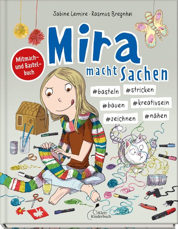 Produktbild: Mira macht Sachen &ndash; #basteln #stricken #bauen #kreativsein #zeichnen #n&auml;hen