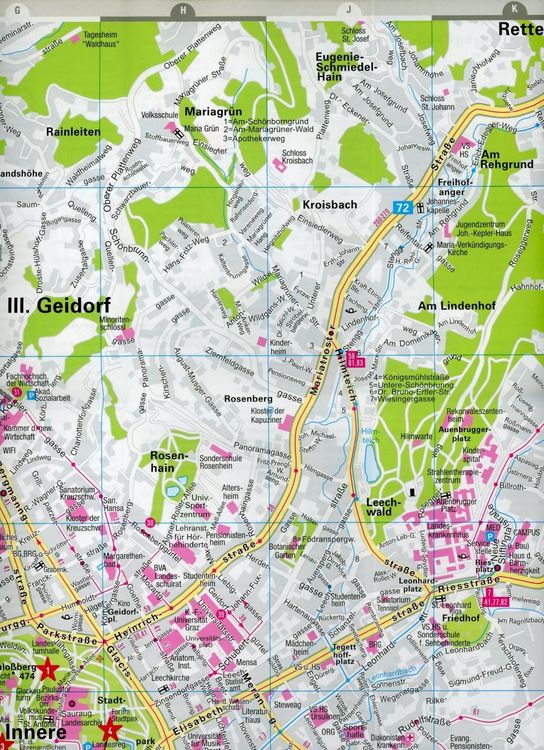 Produktbild: MARCO POLO Cityplan Graz 1:12 000