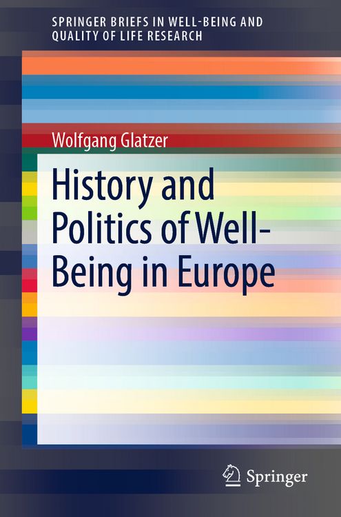 Produktbild: History and Politics of Well-Being in Europe