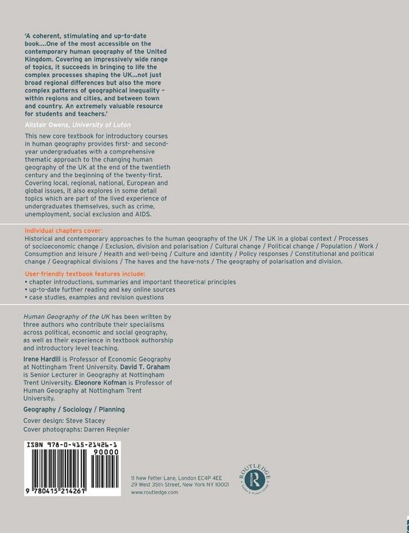 Produktbild: Human Geography of the UK