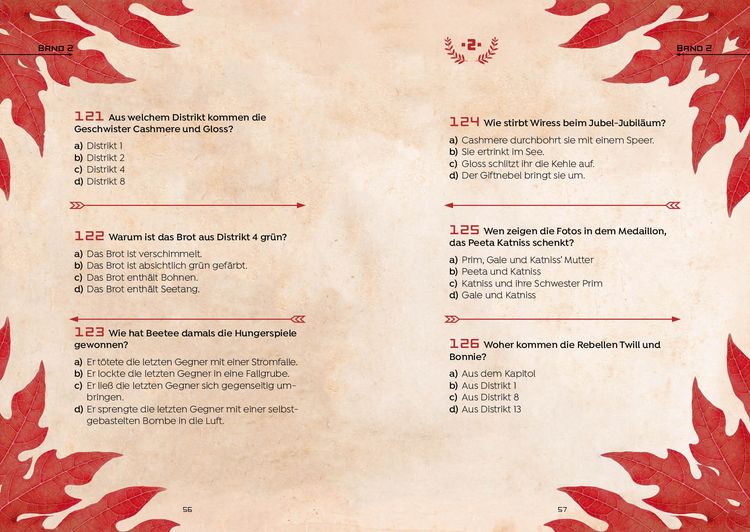 Produktbild: Das inoffizielle Quiz f&uuml;r Tribute von Panem-Fans