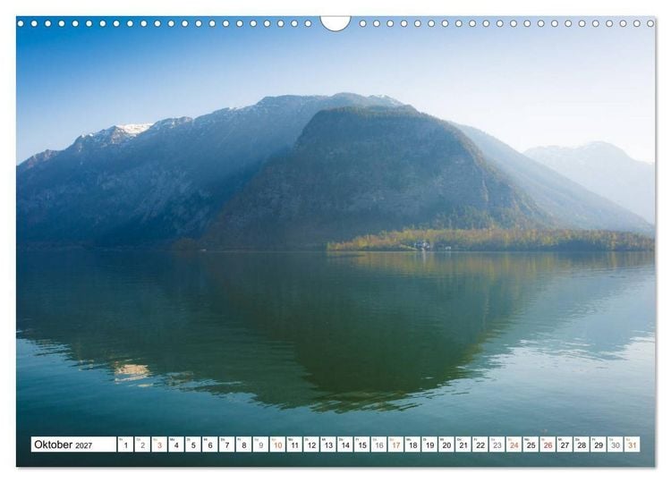Produktbild: Hallstatt - Impressionen im Fr&uuml;hling (Wandkalender 2027 DIN A3 quer), CALVENDO Monatskalender
