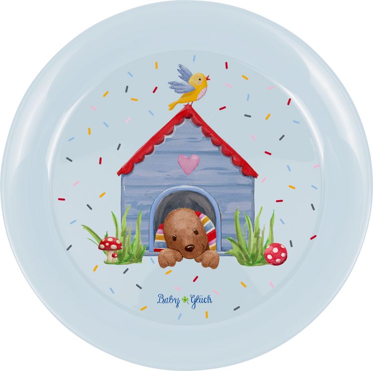 Produktbild: Geschirr Geschenkset Dackel - BabyGl&uuml;ck