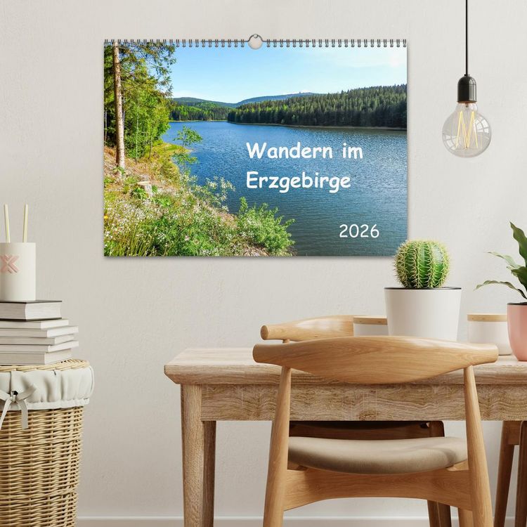 Produktbild: Wandern im Erzgebirge (Wandkalender 2026 DIN A3 quer), CALVENDO Monatskalender
