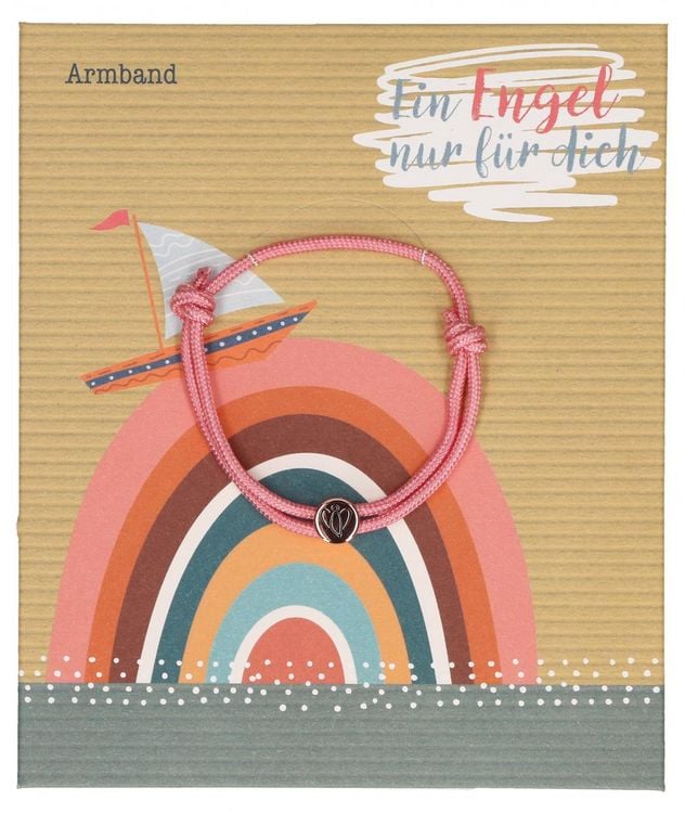 Produktbild: Textil-Armband - Ein Engel nur f&uuml;r dich