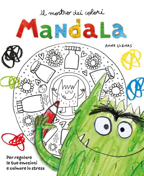 Produktbild: Il mostro dei colori Mandala. Per regolare le tue emozioni e calmare lo stress