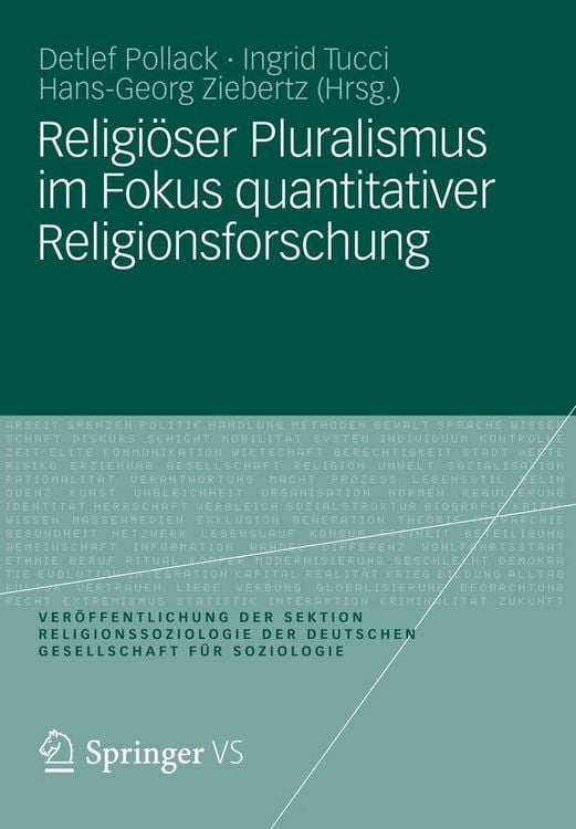 Produktbild: Religi&ouml;ser Pluralismus im Fokus quantitativer Religionsforschung