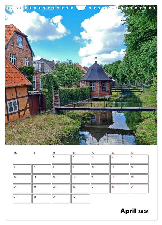 Produktbild: Boizenburg am Elberadweg (Wandkalender 2026 DIN A3 hoch), CALVENDO Monatskalender