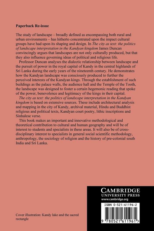 Produktbild: The City as Text