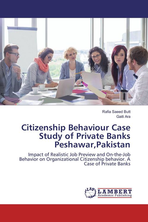 Produktbild: Citizenship Behaviour Case Study of Private Banks Peshawar,Pakistan