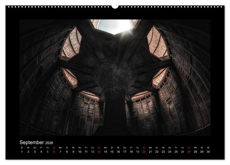 Produktbild: Lost Places - vergessene orte vergessener glanz (Wandkalender 2026 DIN A2 quer), CALVENDO Monatskalender