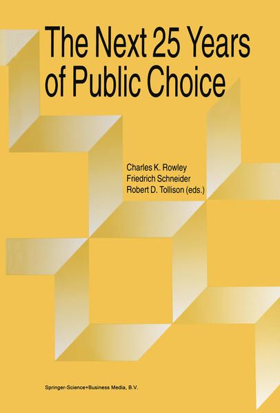 Produktbild: The Next Twenty-five Years of Public Choice