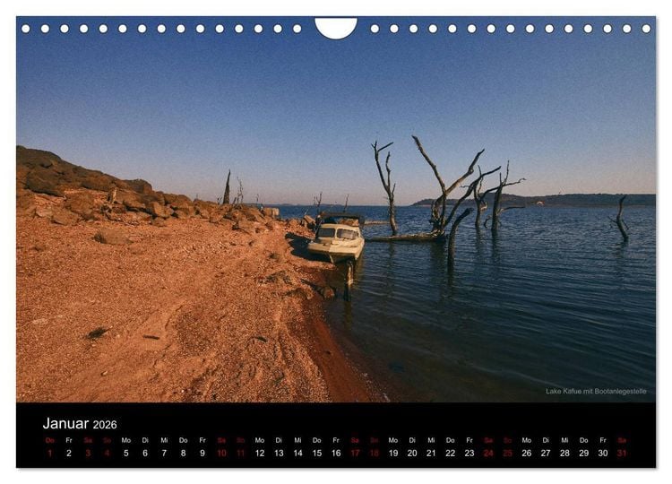 Produktbild: SAMBIA IM HERZEN AFRIKAS (Wandkalender 2026 DIN A4 quer), CALVENDO Monatskalender
