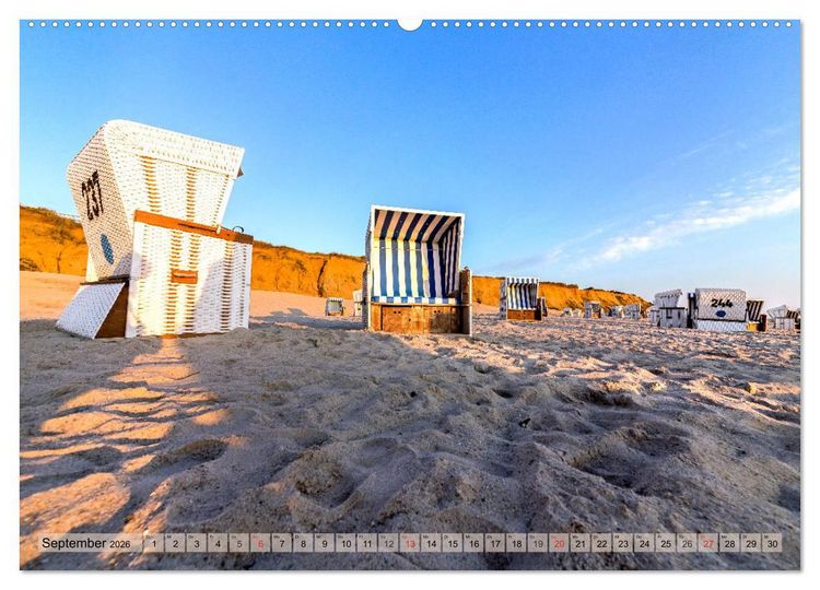 Produktbild: SYLT-LIEBE Atemberaubende Momente (hochwertiger Premium Wandkalender 2026 DIN A2 quer), Kunstdruck in Hochglanz