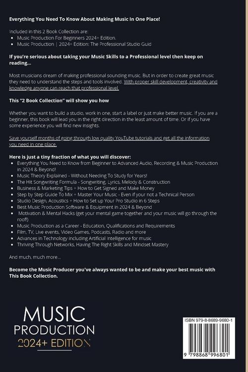 Produktbild: Music Production 2024+ Edition