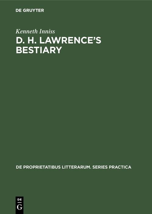 Produktbild: D. H. Lawrence's Bestiary