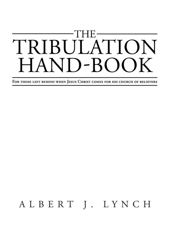 Produktbild: The Tribulation Hand-Book