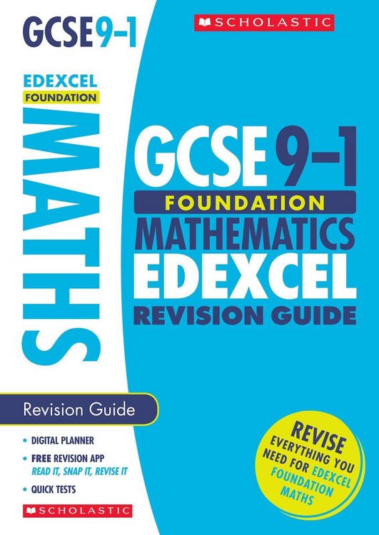 Produktbild: Maths Foundation Revision Guide for Edexcel