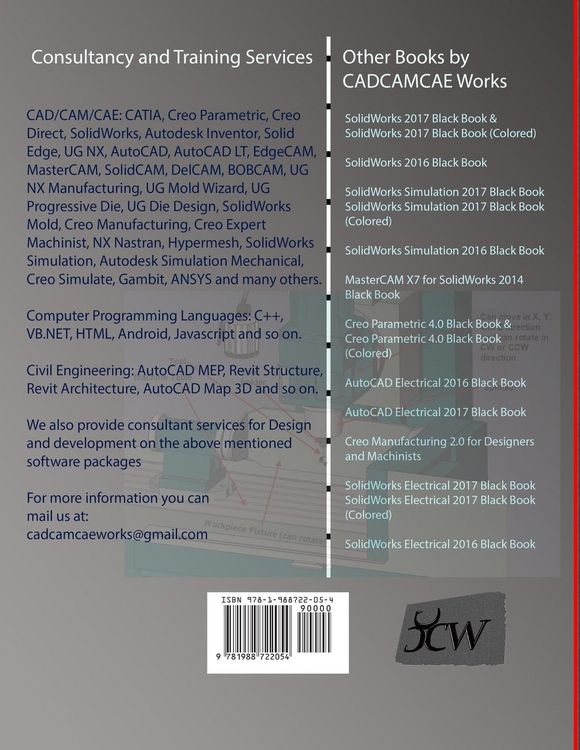 Produktbild: Mastercam 2017 for SolidWorks Black Book